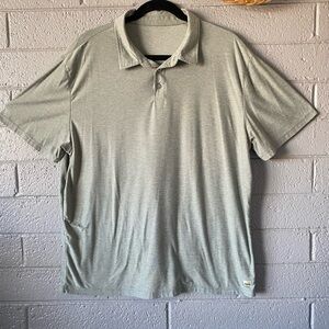 Vuori Mens Strato Tech Polo In Thyme Heather— Missing Tag
